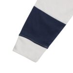 New Long Sleeved Casual High-end Polo Shirt - Off-White And Blue Line - Image 4