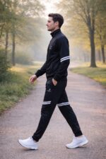 Essential Black Tracksuit – Lightweight & Durable - Image 2