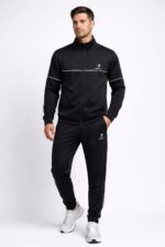 Essential Black Tracksuit – Lightweight & Durable
