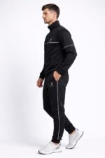 Essential Black Tracksuit – Lightweight & Durable - Image 2